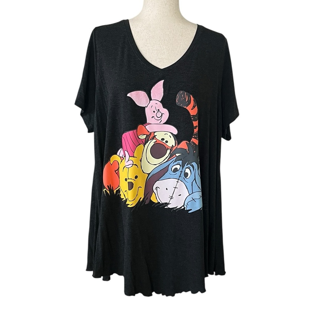 Disney Winnie the Pooh and Friends Charcoal Tee